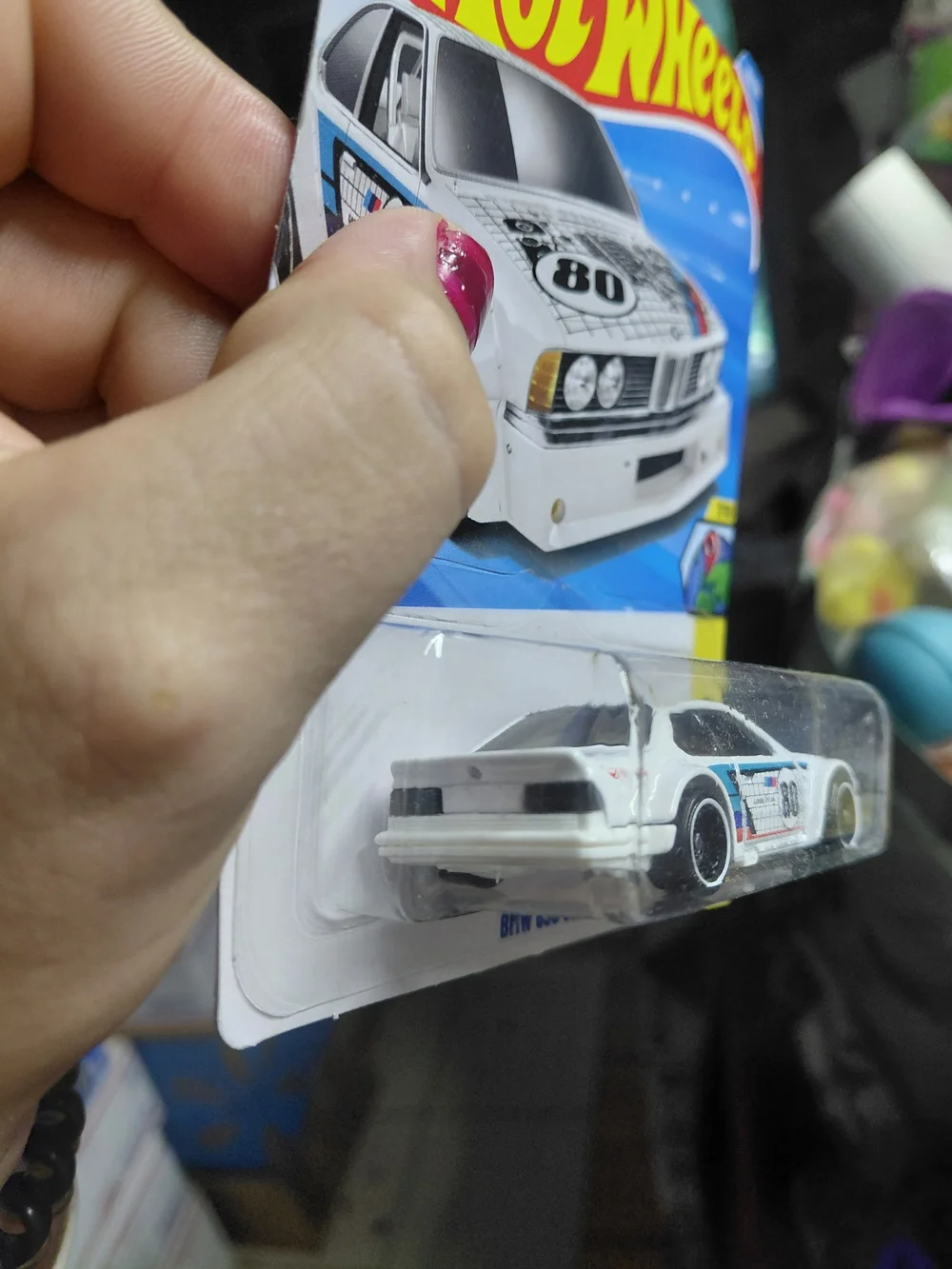 the 2026 Hot Wheels BMW 635 CSi from the HW Euro series (7/10, number 152/250